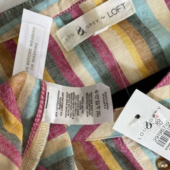 Lou & Grey for Loft dress with pokers - Picture 4 of 6